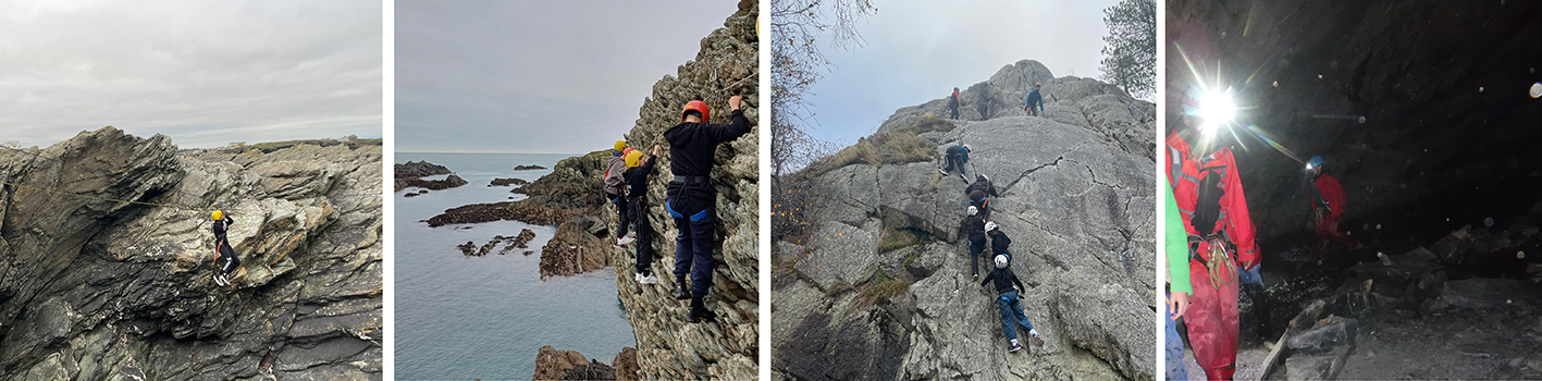 Year 9 headed outdoors in Wales.